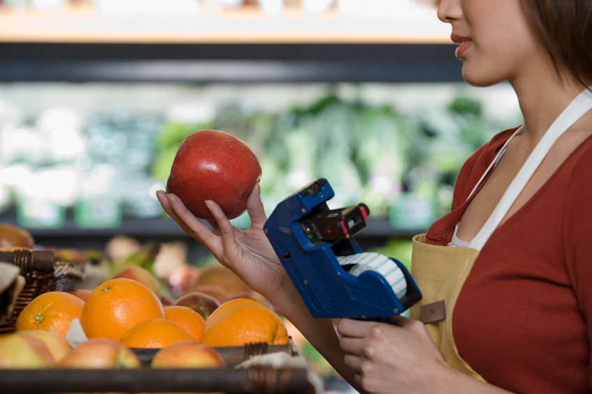 At the final stage of the process, the apples are considered safe for retail.