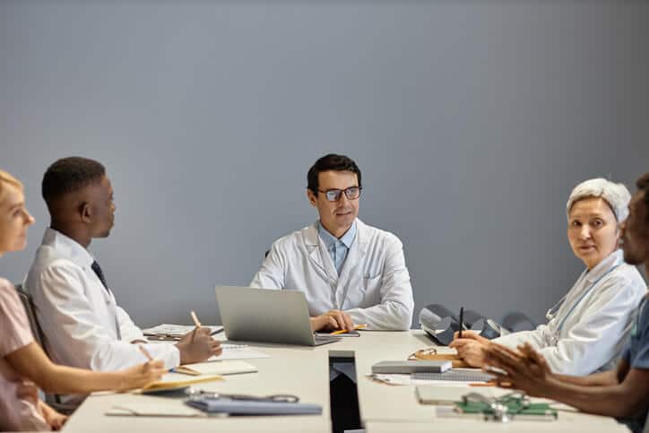 Budding pharmaceutical professionals undergoing training at a pharmacovigilance school