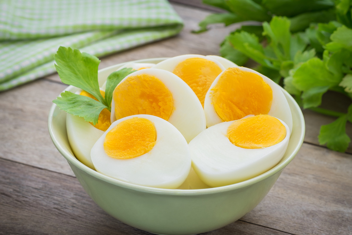 Eggs are an excellent source of the vitamin B12 older clients need