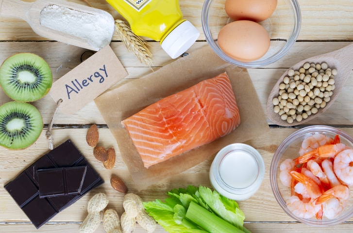 A food safety professional exploring allergens during Food Safety Training