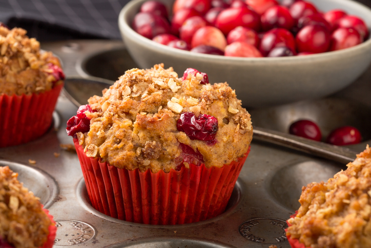 Cranberries can be a healthy addition to many recipes