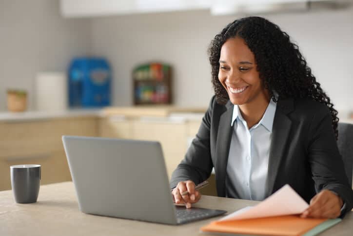 A Pharma QA professional attending an online quality assurance training