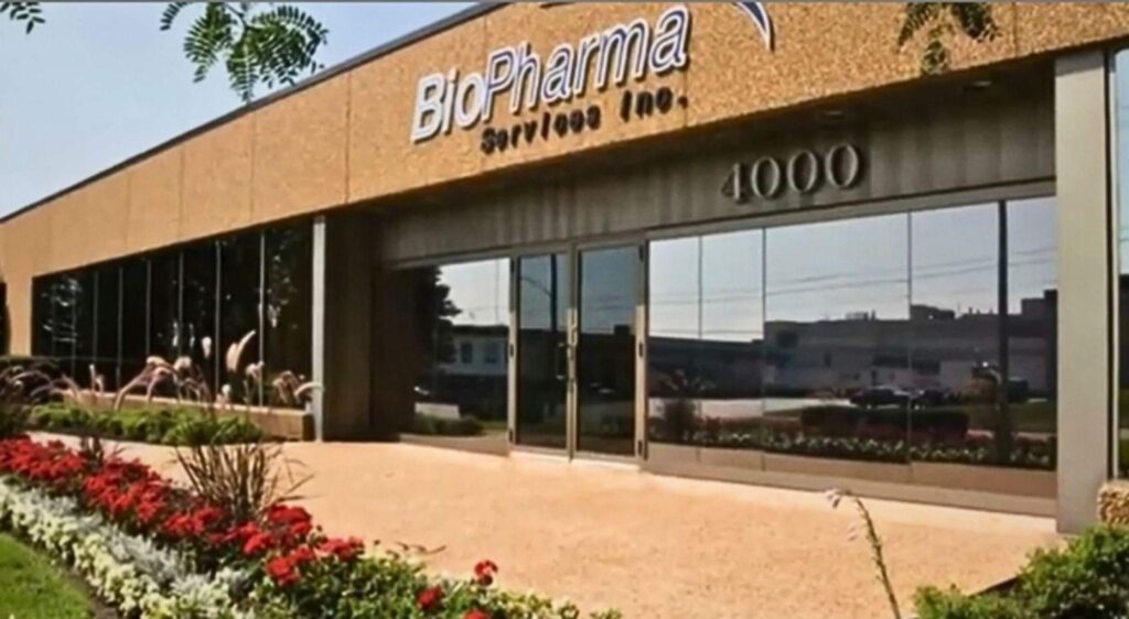 Henry's new workplace after completing his pharmaceutical training program 