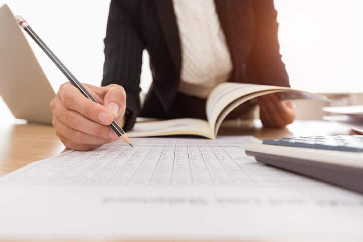 A regulatory affairs professional checking regulatory submissions after regulatory affairs training